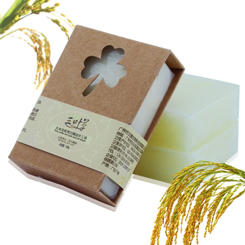 100g Pure Natural Rice Milk Essential Handmade Soap