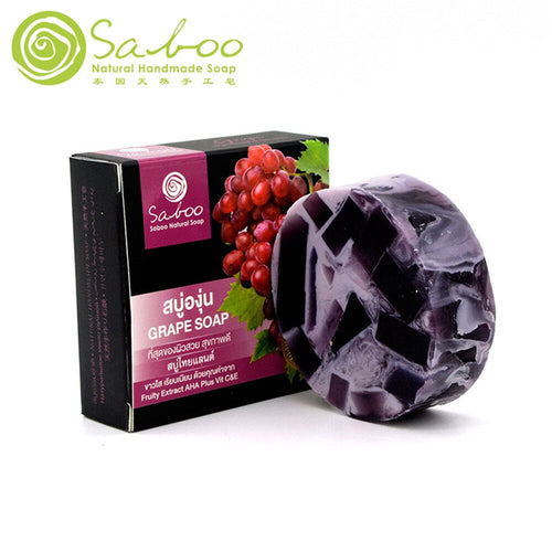 Saboo Thai handmade soap herbal fruit grape
