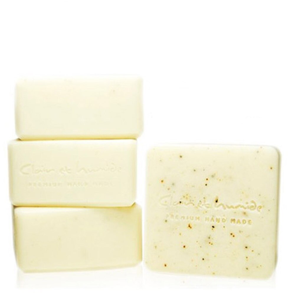 Claire skin care soap of rose essence, taro essence, pearl grain essential oil