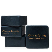 Load image into Gallery viewer, Claire skin care soap of coconut, citrus, pearl, carbon oil
