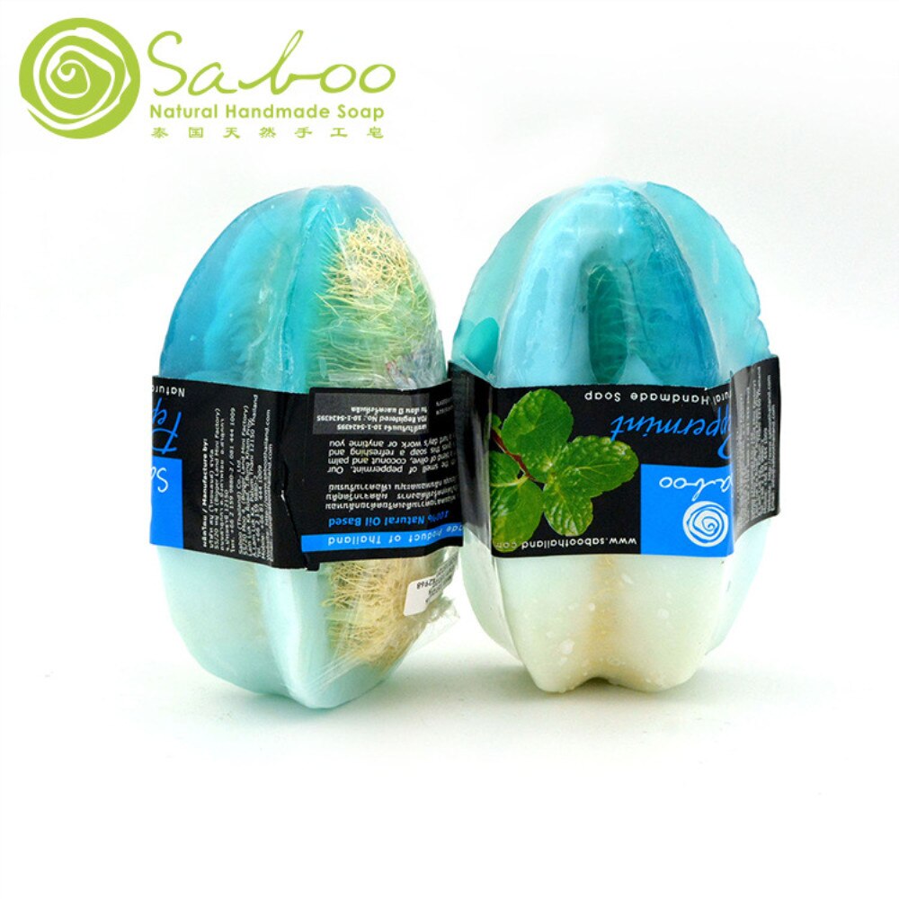 Saboo Fruit soap Thailand original  Peppermint scent