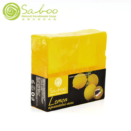 Saboo Thai handmade soap herbal lemon