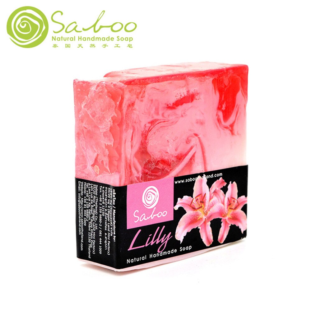Saboo Thai handmade soap herbal lily flower