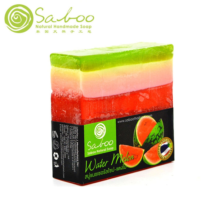 Saboo Thai handmade soap herbal watermelon fruit