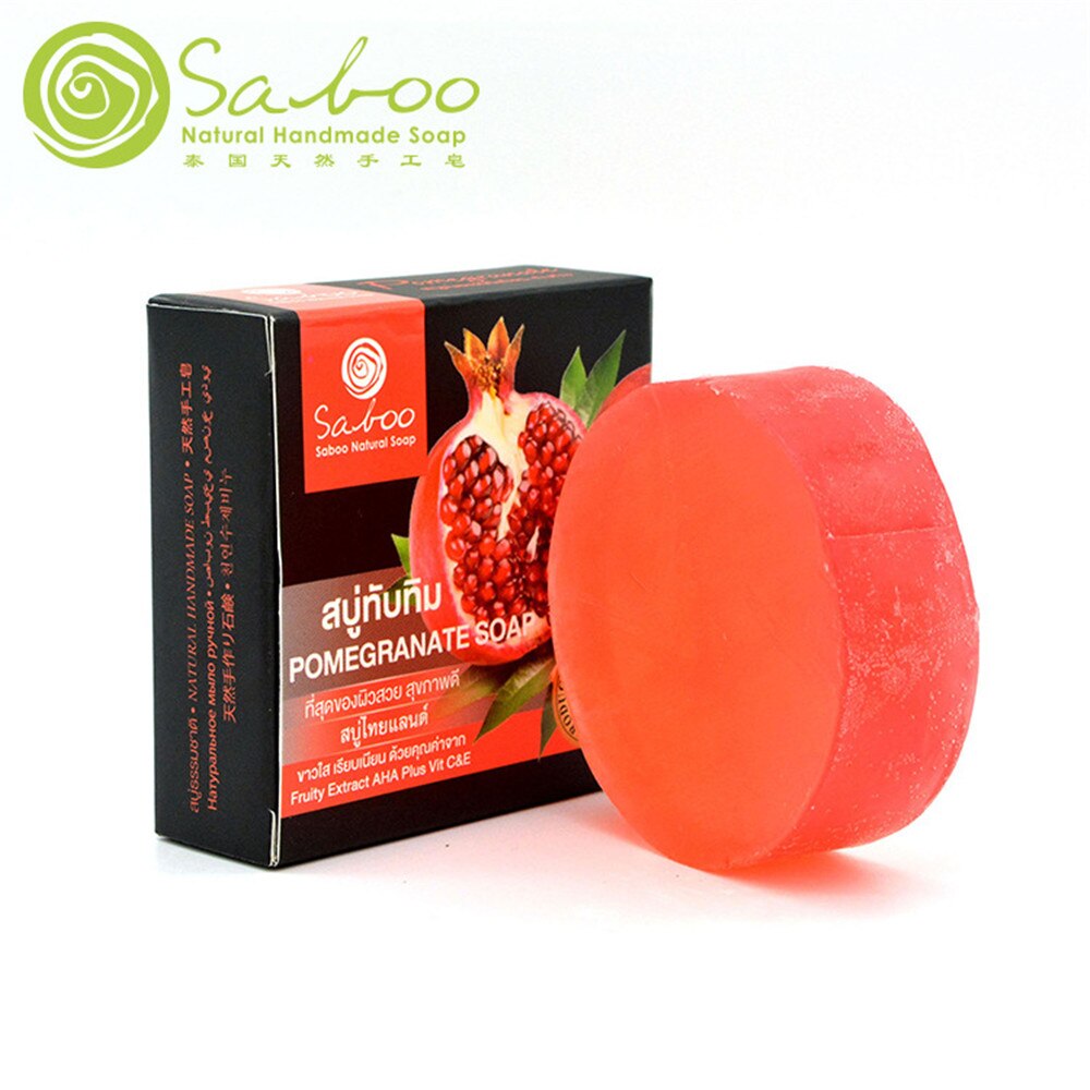 Saboo Thai handmade soap herbal pomegranate fruit