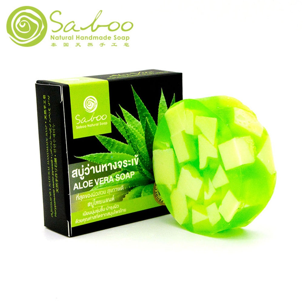 Saboo Thai handmade soap herbal aloe vera