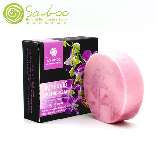Saboo Thai handmade soap herbal orchid