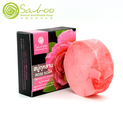 Saboo Thai handmade soap herbal rose